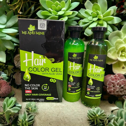 Natural Me & Mine Hair color 500 + 500 ml Two Bottles