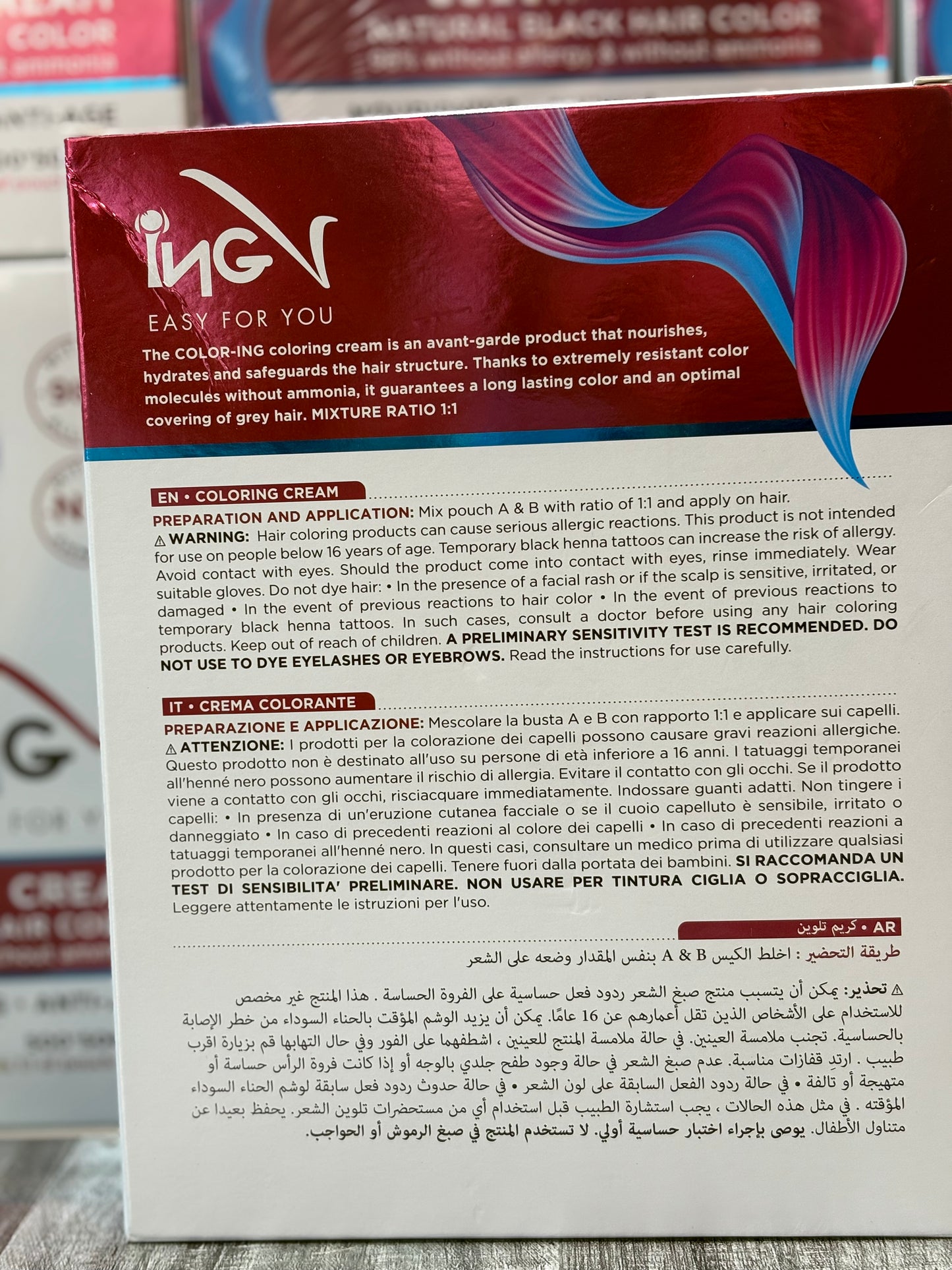 ilaaf™ | 100% Original INGv Hair Color